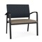 Lesro Newport Bariatric Chair Metal Frame, Black, RS Night Sky Back, MD Farro Seat NP1401 - alternate 1